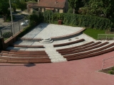 Amfiteatr w ogrodzie